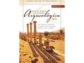 Santa Biblia de Estudio NVI Piel Arqueológica
